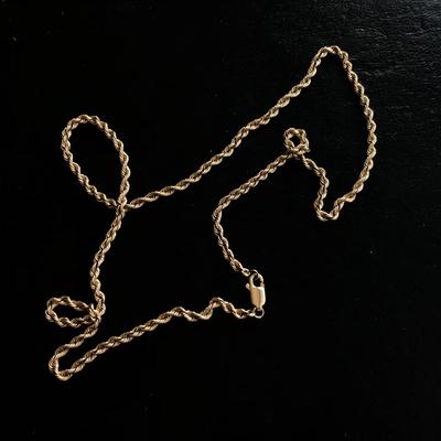 14KT GOLD NECKLACE