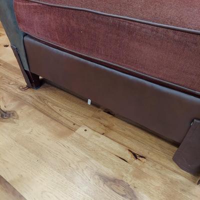 Brown Leather Three Piece Couch by Century (FR-BBL)