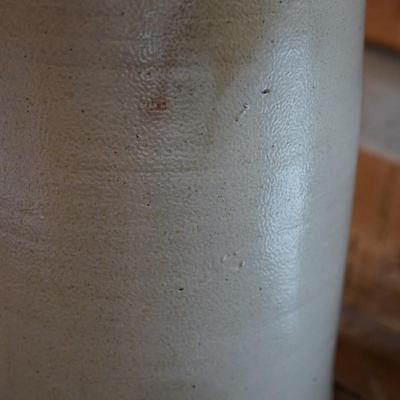 #6 Jug orange peel finish letter J embossed