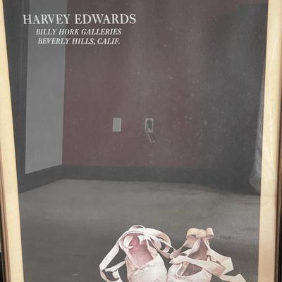 Vintage Harvey Edwards Ballet Shoes Framed