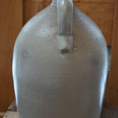 #4 Stonware Jug Cobalt design