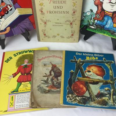 886 Vintage Dutch & German Childrenâ€™s Books Disney