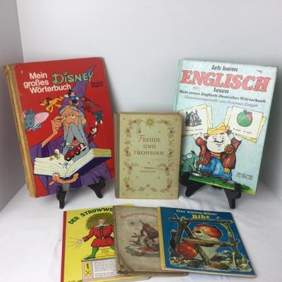 886 Vintage Dutch & German Childrenâ€™s Books Disney