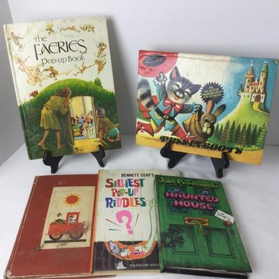 887 Vintage Childrenâ€™s Pop-Up Books Puss In Boots