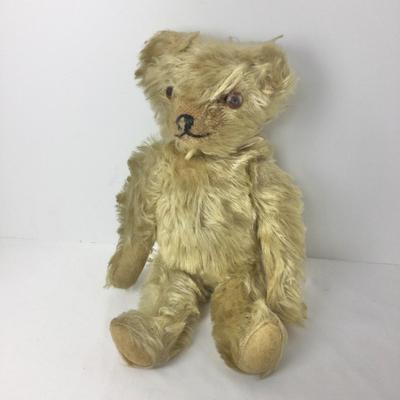 888 Antique Mohair Jointed Teddy Bear Steiff?