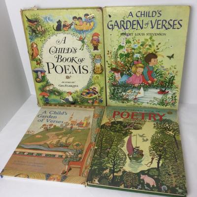 891 Vintage Childrenâ€™s Poetry Books Hand Stitched Dolls