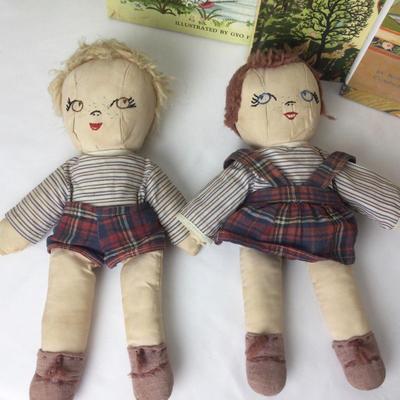 891 Vintage Childrenâ€™s Poetry Books Hand Stitched Dolls