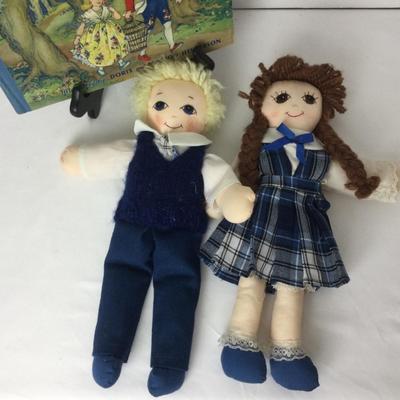 893 Vintage Child Dolls and The Childrenâ€™s Blue Bird Book