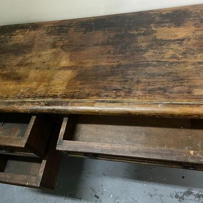 Antique 5 Drawer Desk