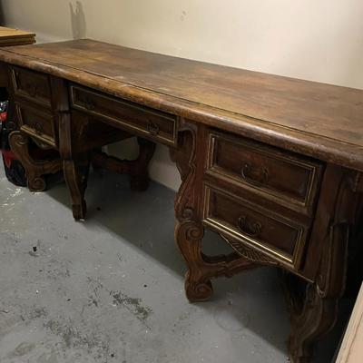 Antique 5 Drawer Desk