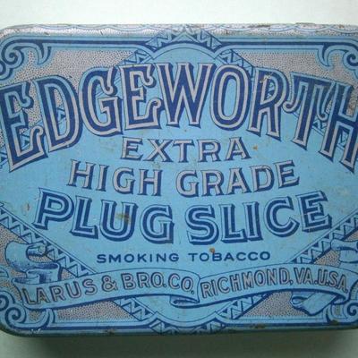 EDGEWORTH EXTRA HIGH GRADE PLUG SLICE Tin