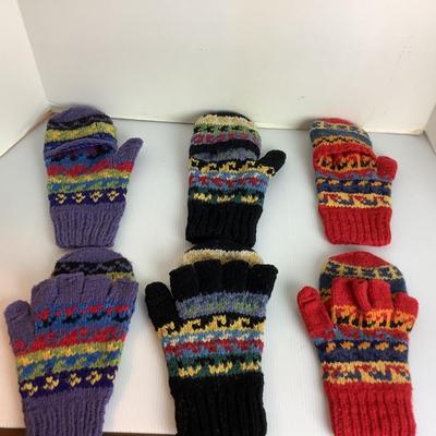 Lot 908 Hand Knit Flip Top Gloves Uruguay