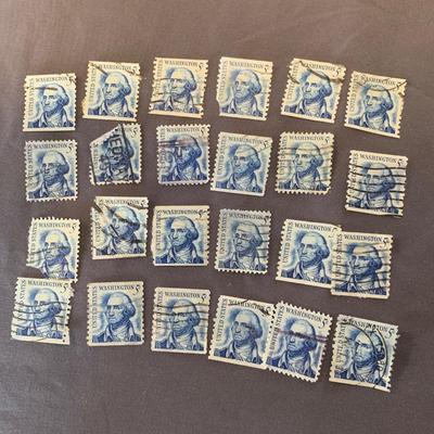 Vintage US 5 Cent Stamps