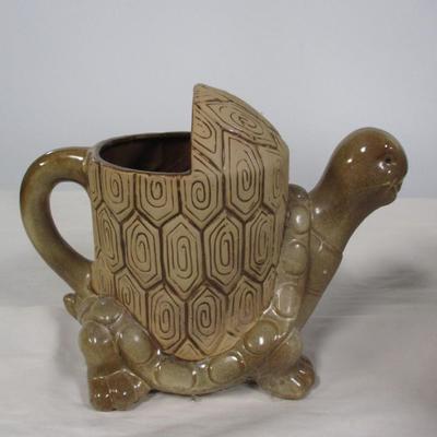 Ceramic Turtle Design Water Can
