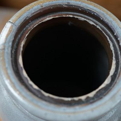 STONEWARE CANNING CROCK AP DONAGHHO PARKERSBURG W. VA