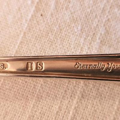 Lot #89  International Silver Company (Silverplate) set of vintage flatware in box - mid-century