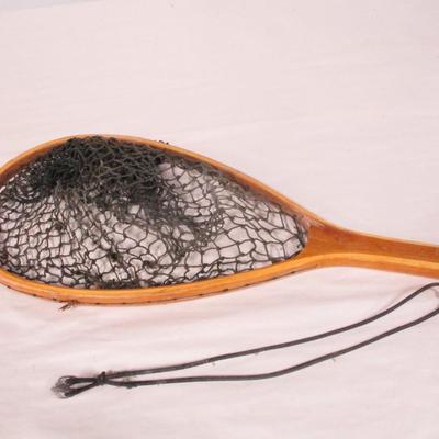 Vintage Wooden Fish Landing Net