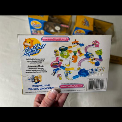 3 "Zhu Zhu Hamster" Kid's Toy