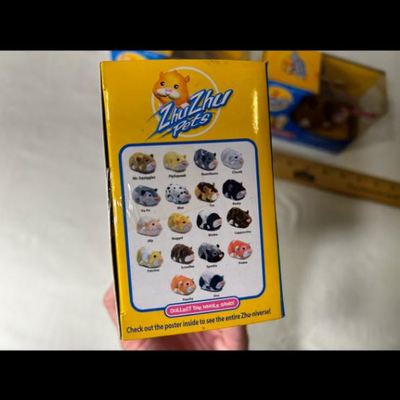 3 "Zhu Zhu Hamster" Kid's Toy