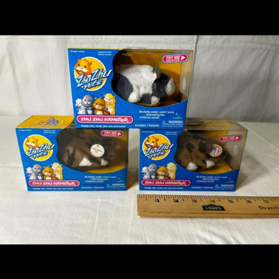 3 "Zhu Zhu Hamster" Kid's Toy