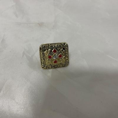 -117- SPORTS | Hank Aaron Milwaukee Braves 1957 Replica Ring
