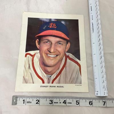 -119- SPORTS | 1953 Stan Musical Rawlings Booklet & Photo