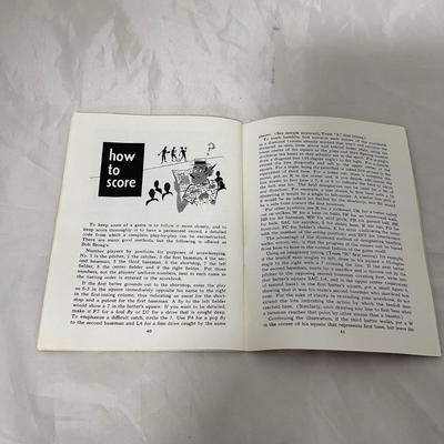 -119- SPORTS | 1953 Stan Musical Rawlings Booklet & Photo