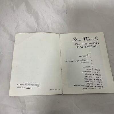 -119- SPORTS | 1953 Stan Musical Rawlings Booklet & Photo