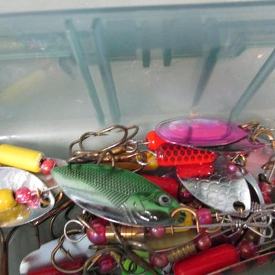 Fishing Lures with Tackle Box