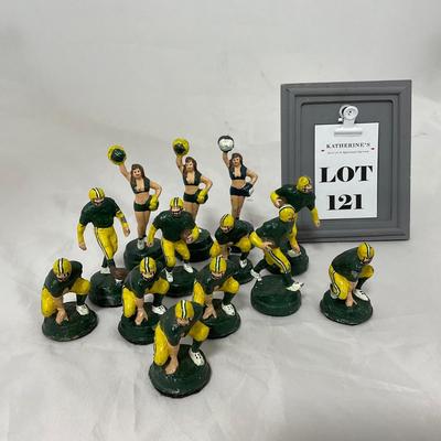 -121- SPORTS | Lead Green Bay Packers Figures
