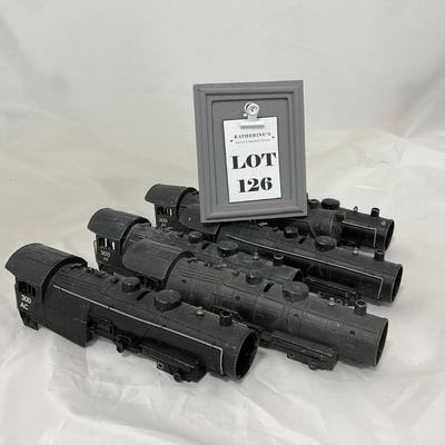 -126- VINTAGE | Steam Locomotive Metal Shells