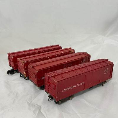 -127- VINTAGE | 1950â€™s American Flyer Box Cars