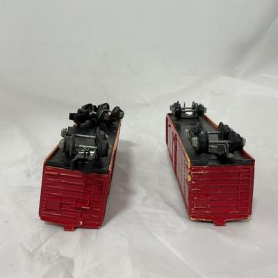 -127- VINTAGE | 1950â€™s American Flyer Box Cars