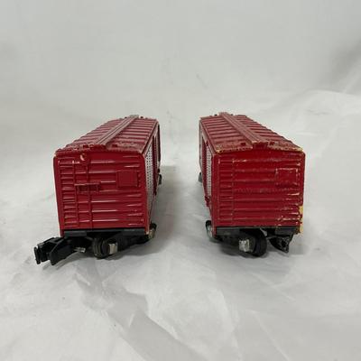-127- VINTAGE | 1950â€™s American Flyer Box Cars