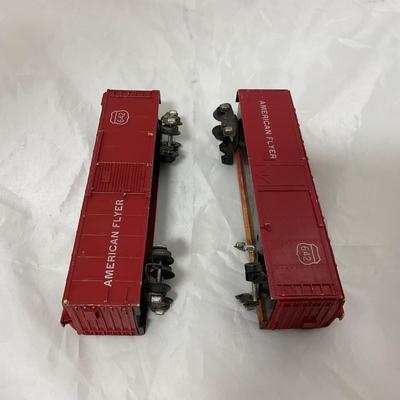 -127- VINTAGE | 1950â€™s American Flyer Box Cars