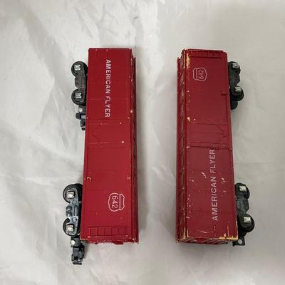 -127- VINTAGE | 1950â€™s American Flyer Box Cars