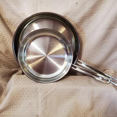 CUISINART 10- & 12-Inch Skillet Stainless Steel Induction Ready
