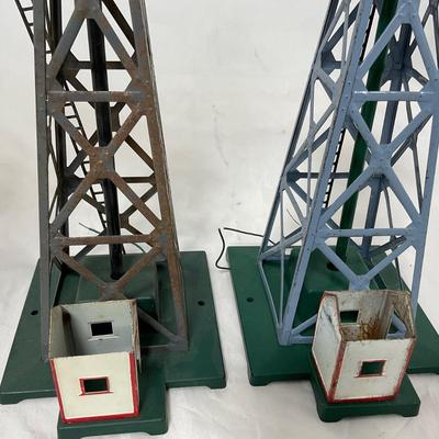 -128- VINTAGE | American Flyer Train Towers