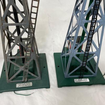 -128- VINTAGE | American Flyer Train Towers