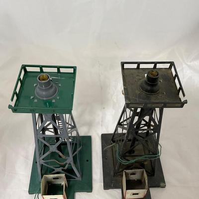 -128- VINTAGE | American Flyer Train Towers