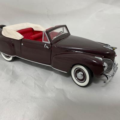 -131- VINTAGE | Franklin Mint 1941 Lincoln Continental Diecast Car