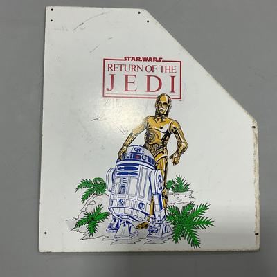 -148- VINTAGE | Star Wars Wooden Display Side Panel