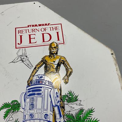-148- VINTAGE | Star Wars Wooden Display Side Panel