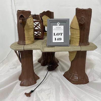 -149- VINTAGE | 1980â€™s Star Wars Ewok Village