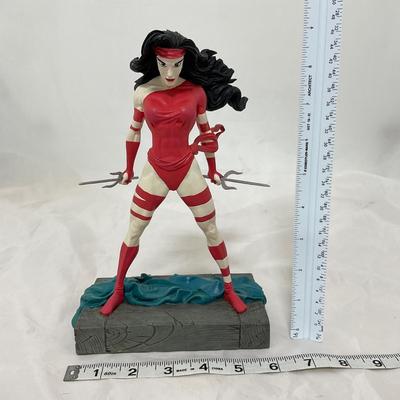 -154- VINTAGE | Elektra Limited Edition Red Costume Statue