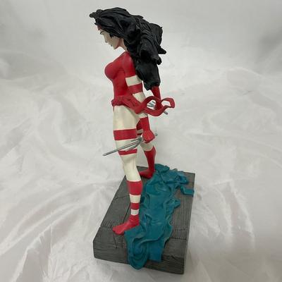 -154- VINTAGE | Elektra Limited Edition Red Costume Statue