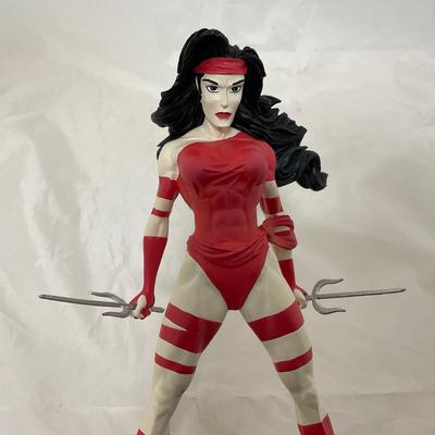 -154- VINTAGE | Elektra Limited Edition Red Costume Statue
