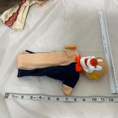 -153- VINTAGE | 1960â€™s Rubber Faced Hand Puppets