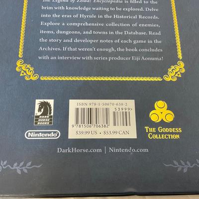 -155- COLLECTIBLE | Legends Of Zelda Encyclopedia | Hard Cover