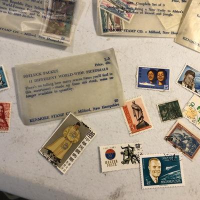 Awesome Vintage Stamp Collection- First Day - Some Mint- VG - All Photographed